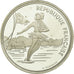 Moneda, Francia, Ice Skating Couple, 100 Francs, 1989, BE, EBC, Plata, KM:972