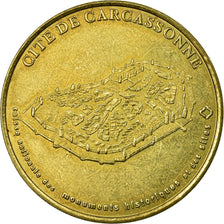 France, Token, Carcassonne - cité, 2000, MDP, AU(55-58), Cupro-nickel Aluminium