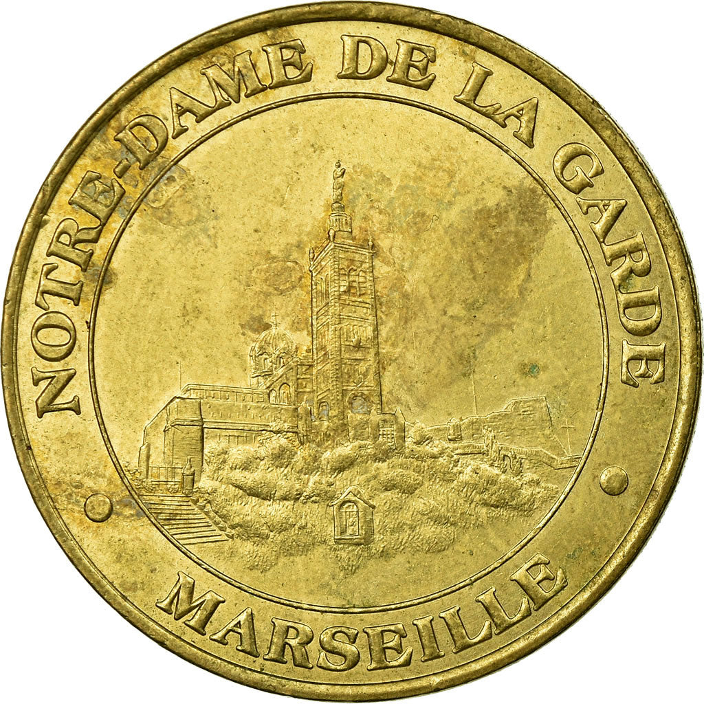 France, Token, 13/ Notre-Dame de la Garde, Marseille, 2000, MDP, EF(40-45)