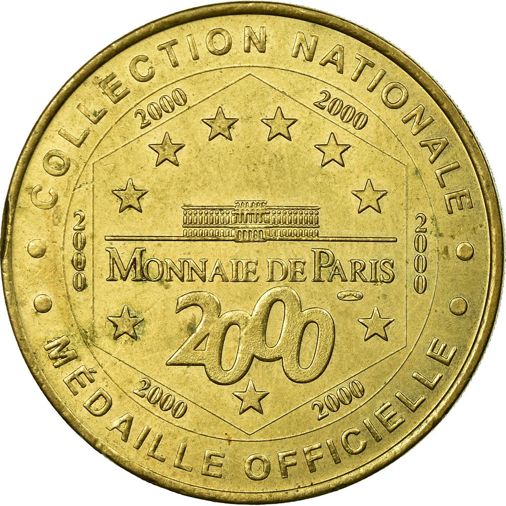 France, Token, 13/ Notre-Dame de la Garde, Marseille, 2000, MDP, EF(40-45)