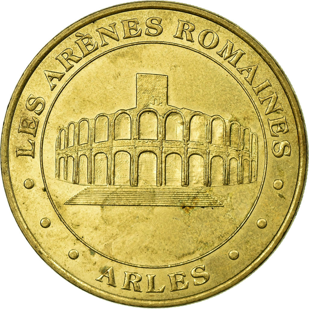 France, Jeton, Arles - les Arènes n°1, 1999, MDP, TTB, Cupro-nickel Aluminium
