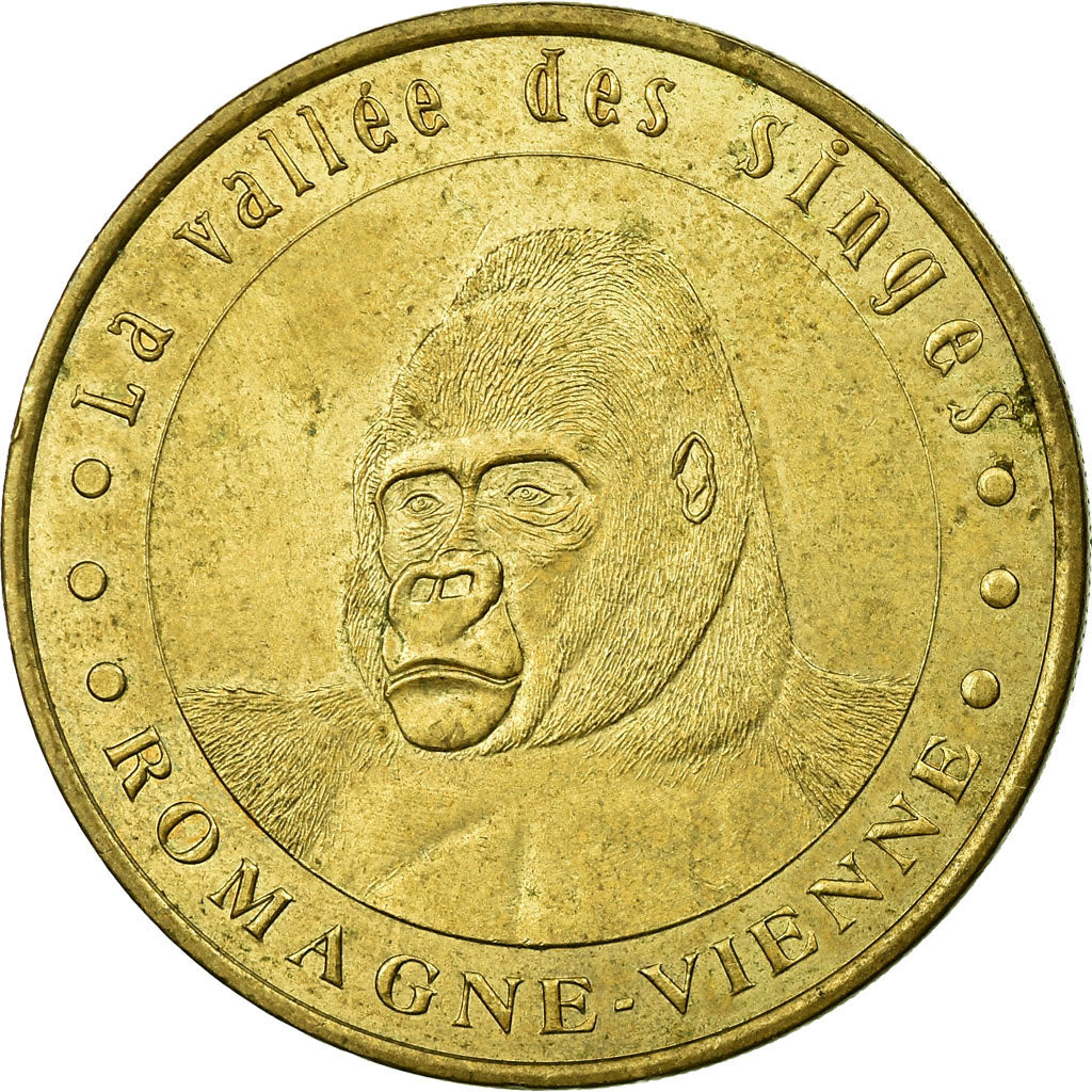 France, Token, 86/ Vallée des Singes - Gorille - Romagne, 2001, MDP, EF(40-45)