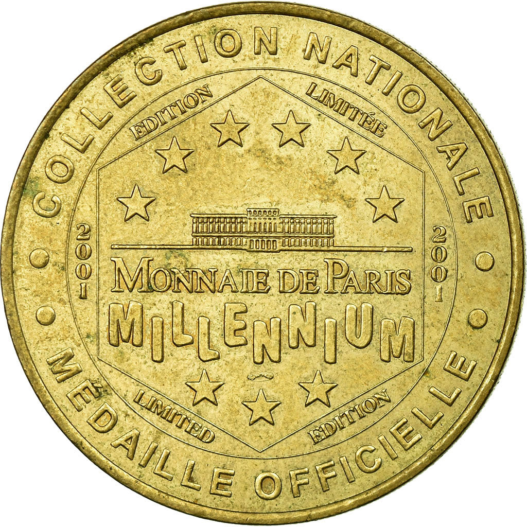 France, Token, 86/ Vallée des Singes - Gorille - Romagne, 2001, MDP, EF(40-45)