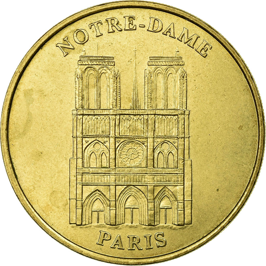 France, Token, Paris - Notre Dame n°1, 1999, MDP, EF(40-45), Cupro-nickel