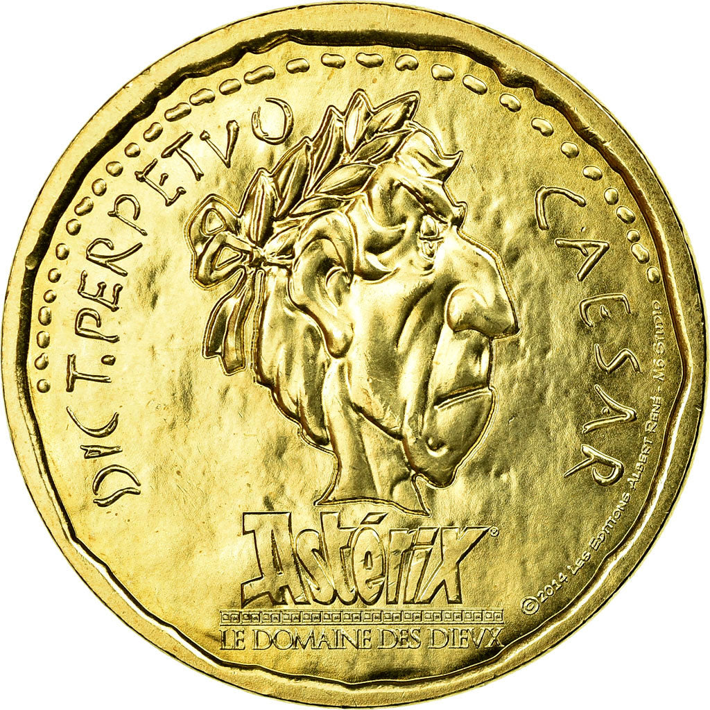 France, Token, Plailly - Parc Astérix - Domaine des Dieux - César, 2015, MDP