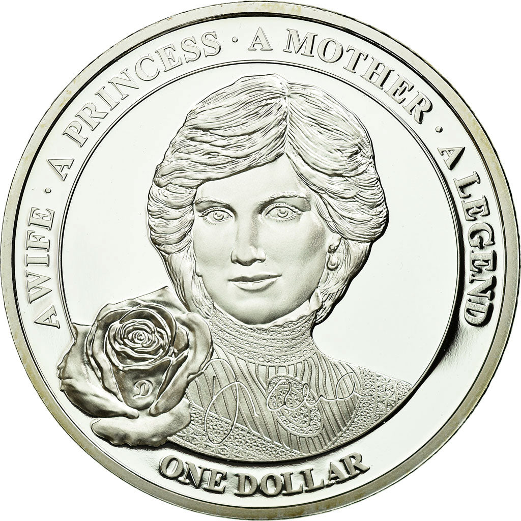 Coin, Niue, Elizabeth II, Lady Diana, Dollar, 2011, New Zealand, Proof