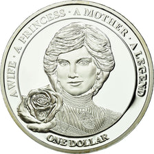 Coin, Niue, Elizabeth II, Lady Diana, Dollar, 2011, New Zealand, Proof