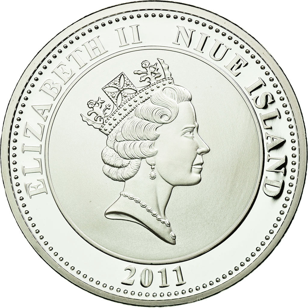 Coin, Niue, Elizabeth II, Lady Diana, Dollar, 2011, New Zealand, Proof