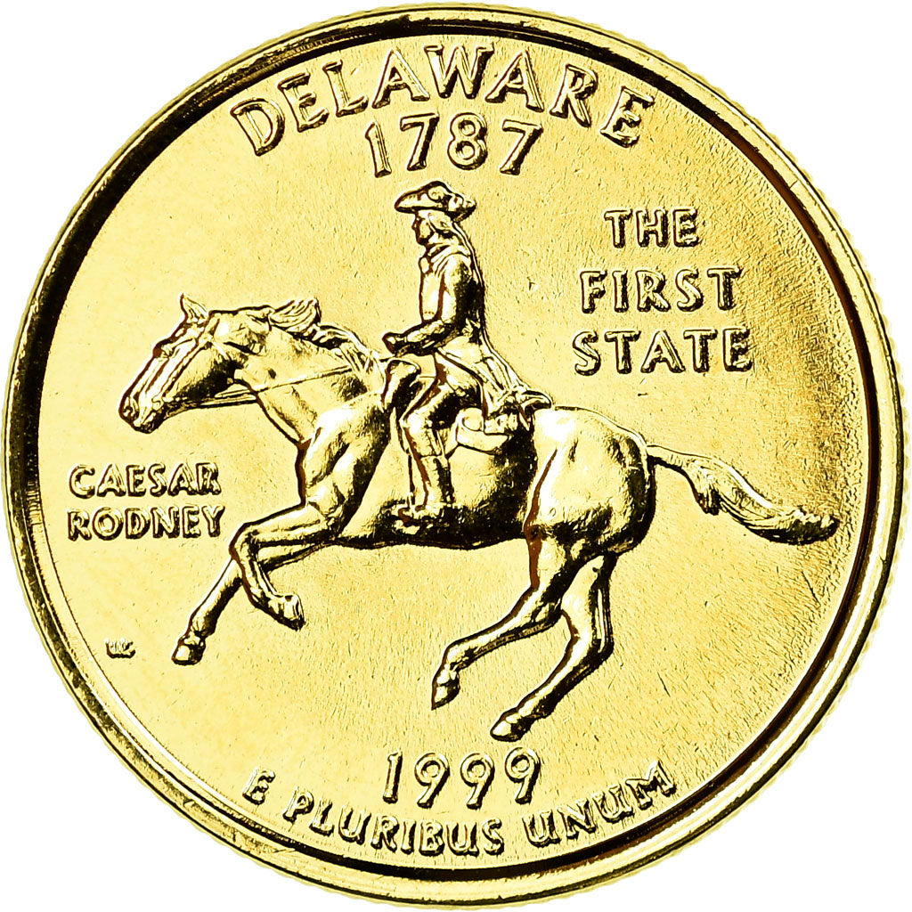 Münze, Vereinigte Staaten, Delaware, Quarter, 1999, U.S. Mint, Philadelphia