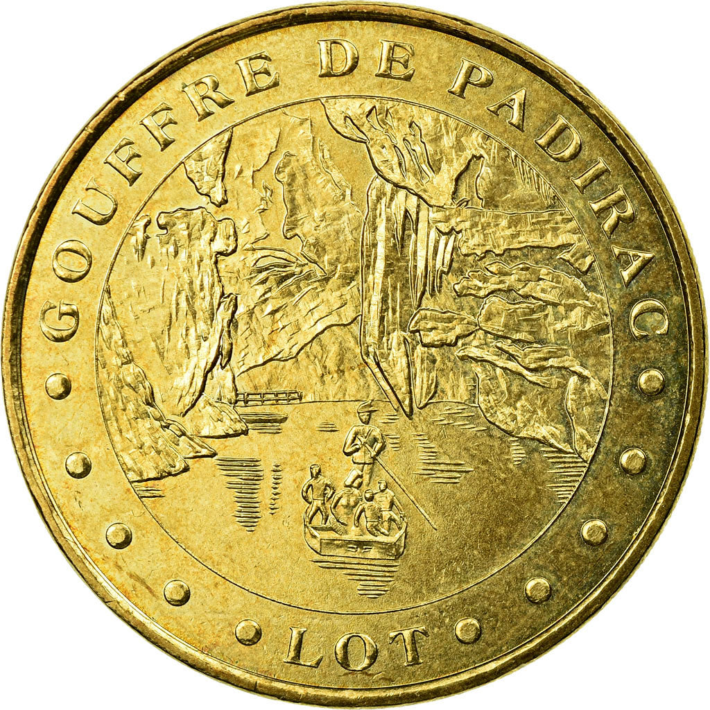France, Token, Padirac - Le Gouffre n°1, 2007, MDP, AU(55-58), Cupro-nickel