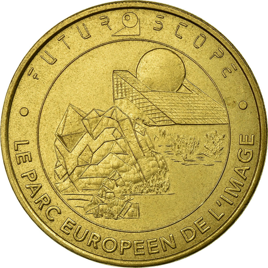 France, Token, Jaunay-Clan - Futuroscope, 1999, MDP, AU(55-58), Cupro-nickel