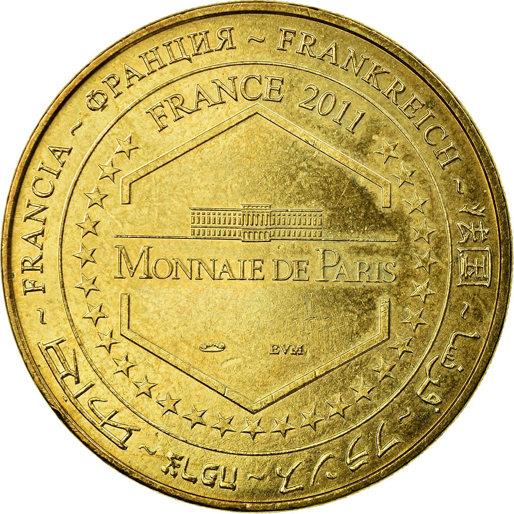 France, Jeton, 93/ Airbus A380 - Le Bourget, 2011, MDP, SUP, Cupro-nickel