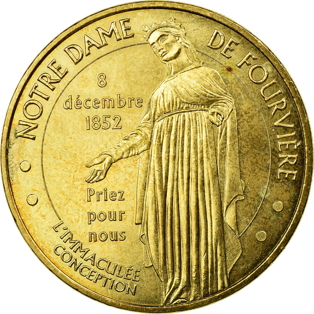 France, Token, Lyon - Notre Dame de Fourvière n°2, 2009, MDP, AU(55-58)
