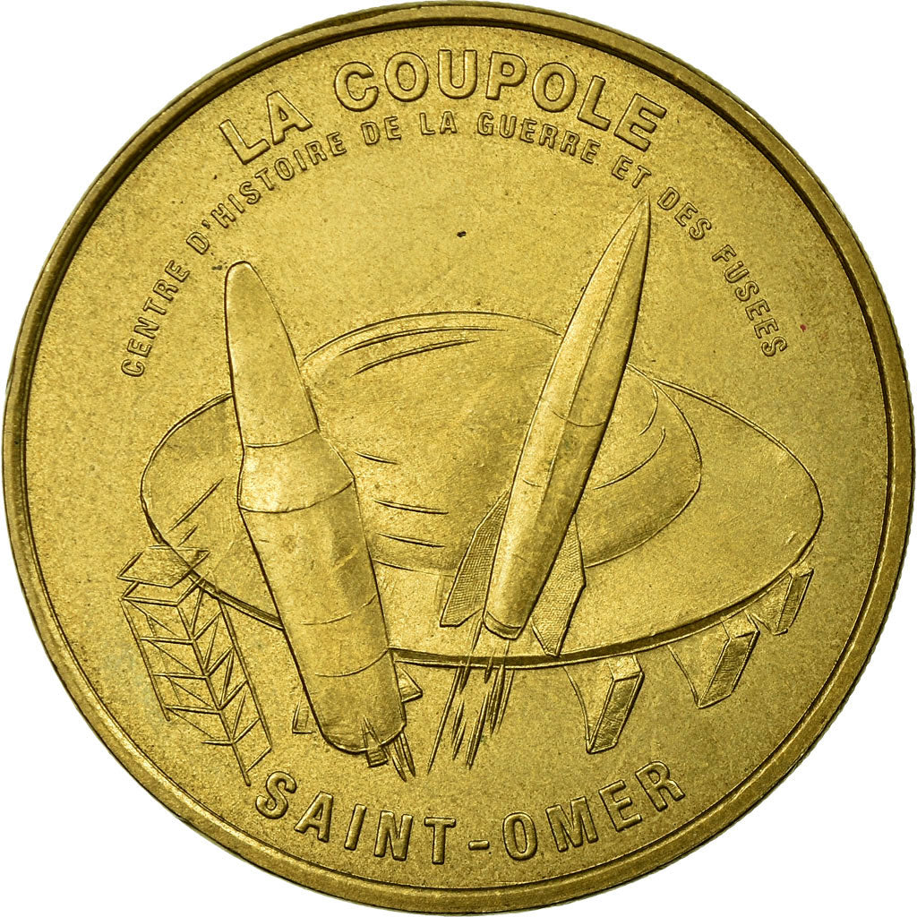 France, Token, Helfaut - La Coupole n°1, 1998, MDP, EF(40-45), Cupro-nickel