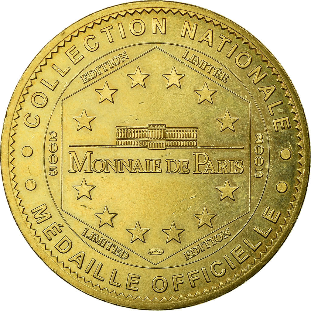 France, Token, Cathédrale Notre-Dame, Reims, 2005, MDP, AU(55-58), Cupro-nickel