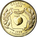 Coin, United States, Georgia, Quarter, 1999, U.S. Mint, Denver, gold-plated