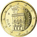 San Marino, 2 Euro, 2016, gold-plated coin, AU(55-58), Bi-Metallic
