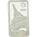 Moneta, Wyspy Salomona, Tour Eiffel, Half Dollar, 2015, MS(65-70), Srebro