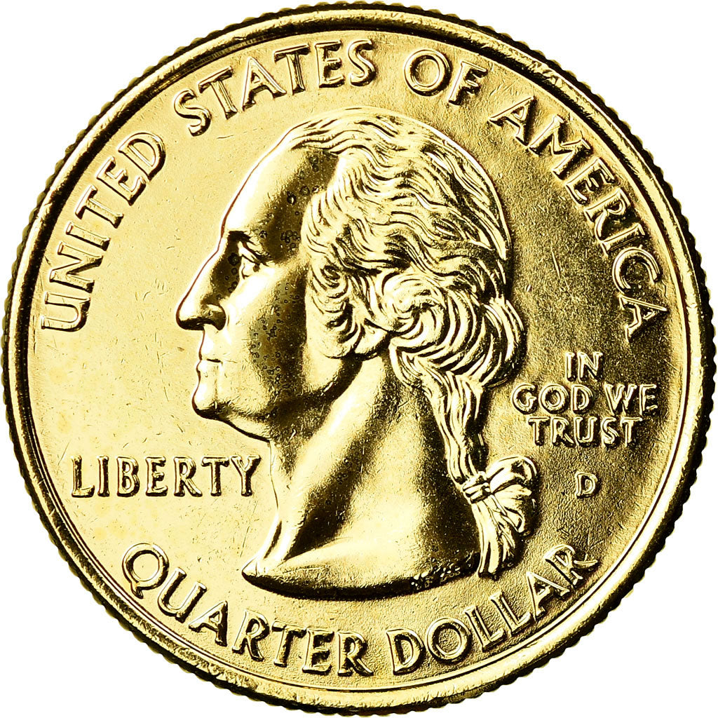 Moneta, Stati Uniti, Oregon, Quarter, 2005, U.S. Mint, Denver, golden, SPL, Rame