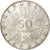 Moneta, Austria, 50 Schilling, 1970, AU(55-58), Srebro, KM:2908