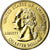 Coin, United States, Nebraska, Quarter, 2006, U.S. Mint, Philadelphia, golden