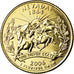 Coin, United States, Nevada, Quarter, 2006, U.S. Mint, Denver, golden