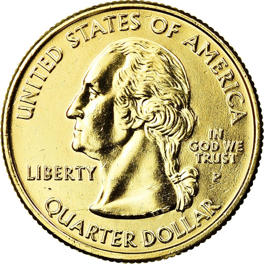 Monnaie, États-Unis, North Dakota, Quarter, 2006, U.S. Mint, Philadelphie