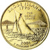 Coin, United States, Rhode Island, Quarter, 2001, U.S. Mint, Philadelphia
