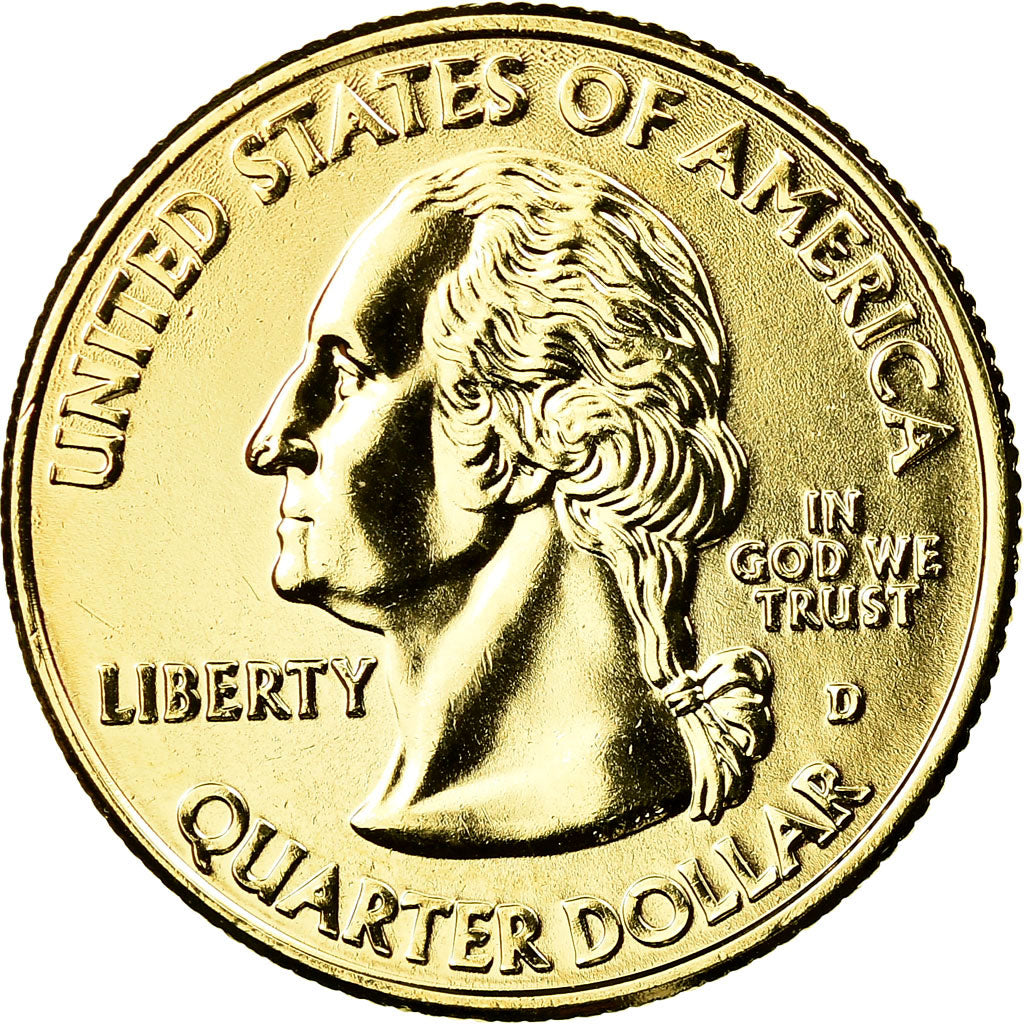 Coin, United States, Guam, Quarter, 2009, U.S. Mint, Denver, golden, MS(60-62)