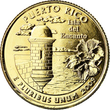 Coin, United States, Puerto Rico, Quarter, 2009, U.S. Mint, Philadelphia