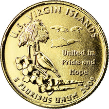 Coin, United States, U.S Virgin Islands, Quarter, 2009, U.S. Mint, Philadelphia