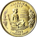 Coin, United States, Alabama, Quarter, 2009, U.S. Mint, Denver, golden