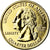 Coin, United States, Alabama, Quarter, 2009, U.S. Mint, Denver, golden