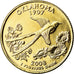 Monnaie, États-Unis, Oklahoma, Quarter, 2008, U.S. Mint, Denver, golden, SUP+