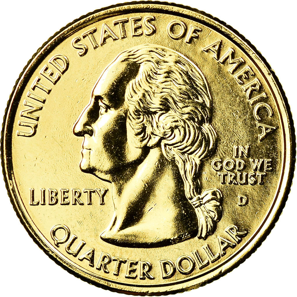 Monnaie, États-Unis, Arkansas, Quarter, 2003, U.S. Mint, Denver, golden, SUP+