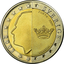 Sweden, Fantasy euro patterns, 2 Euro, 2003, AU(55-58), Bi-Metallic, KM:Pn8