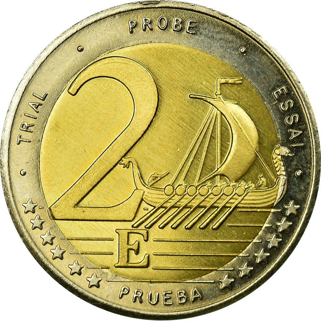 Sweden, Fantasy euro patterns, 2 Euro, 2003, AU(55-58), Bi-Metallic, KM:Pn8