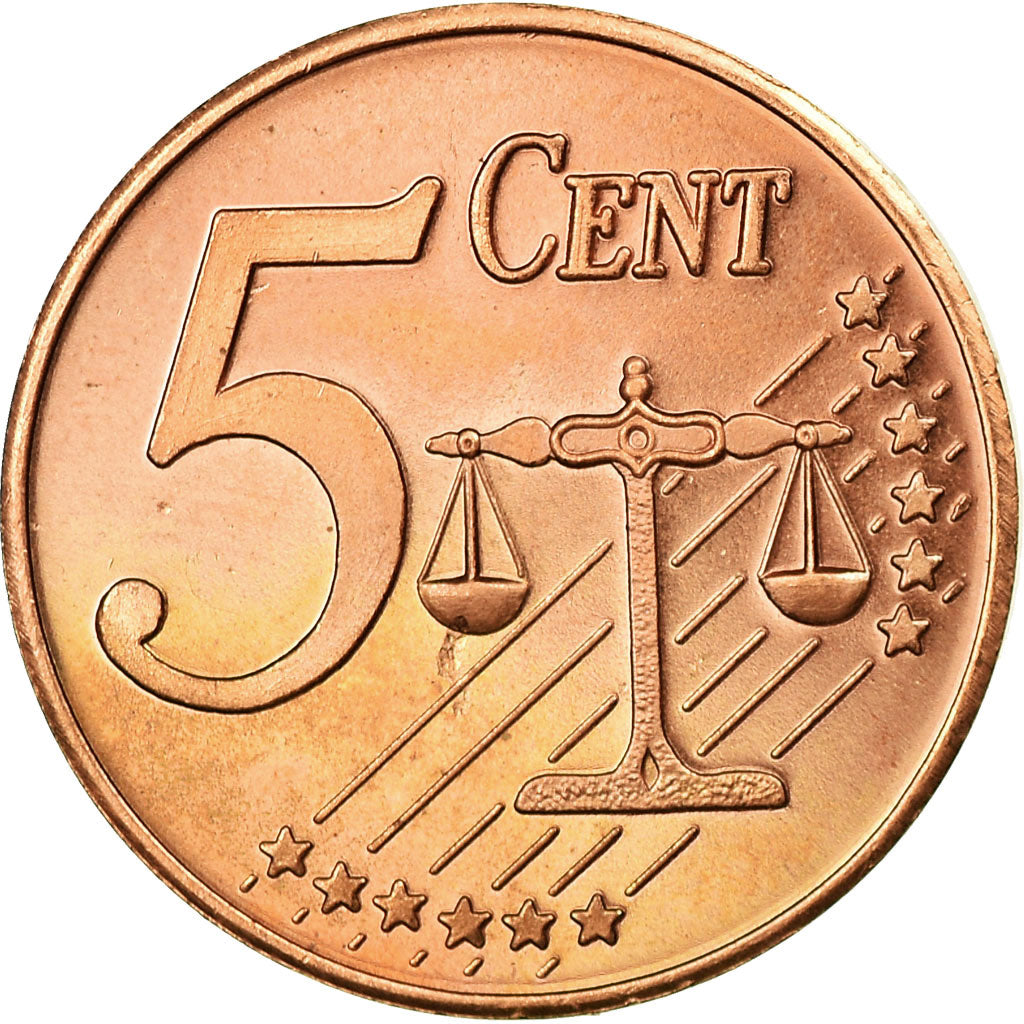 Sweden, Fantasy euro patterns, 5 Euro Cent, 2003, AU(55-58), Copper, KM:Pn3