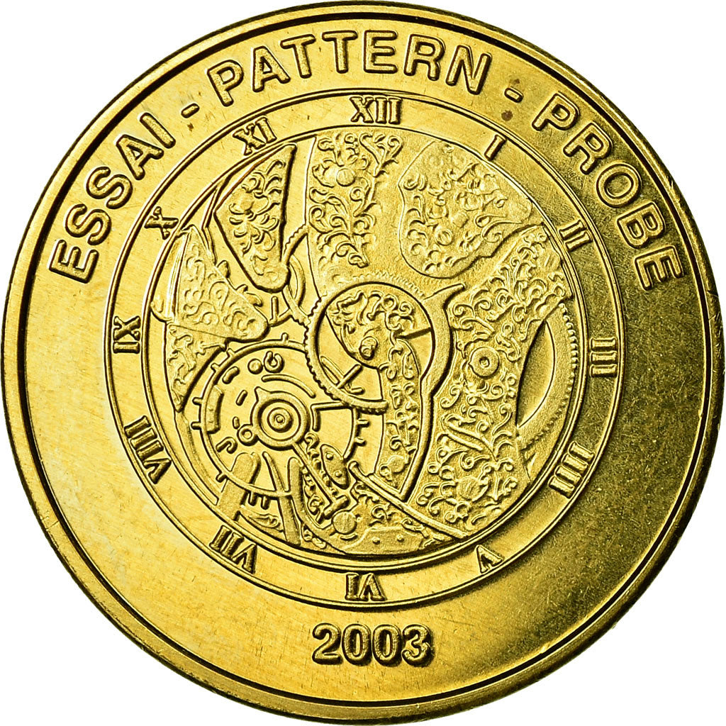 Svizzera, Fantasy euro patterns, 50 Euro Cent, 2003, SPL-, Ottone
