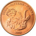 Switzerland, Fantasy euro patterns, 5 Euro Cent, 2003, AU(55-58), Brass