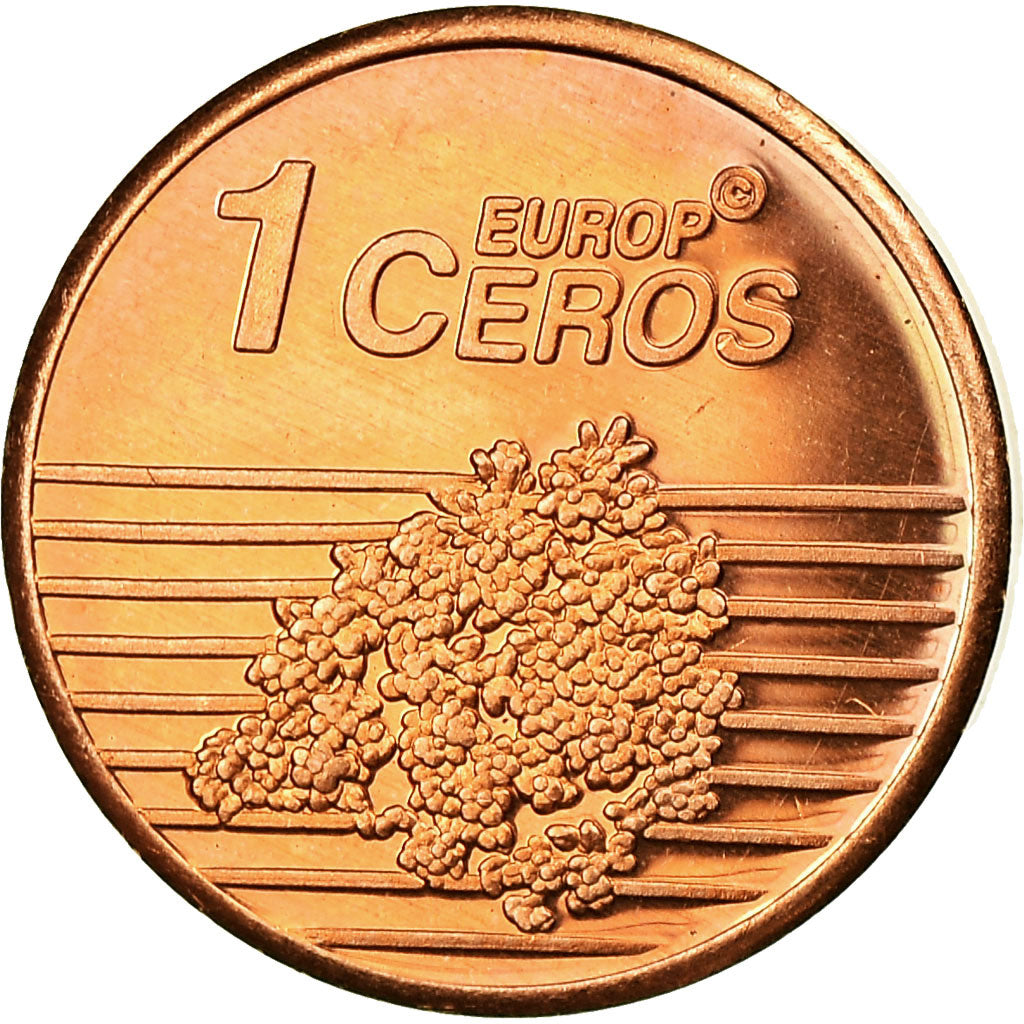 Svizzera, Fantasy euro patterns, Euro Cent, 2003, SPL-, Ottone