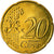 Francia, 20 Euro Cent, 2000, BB, Ottone, KM:1286