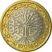 France, Euro, 2000, EF(40-45), Bi-Metallic, KM:1288