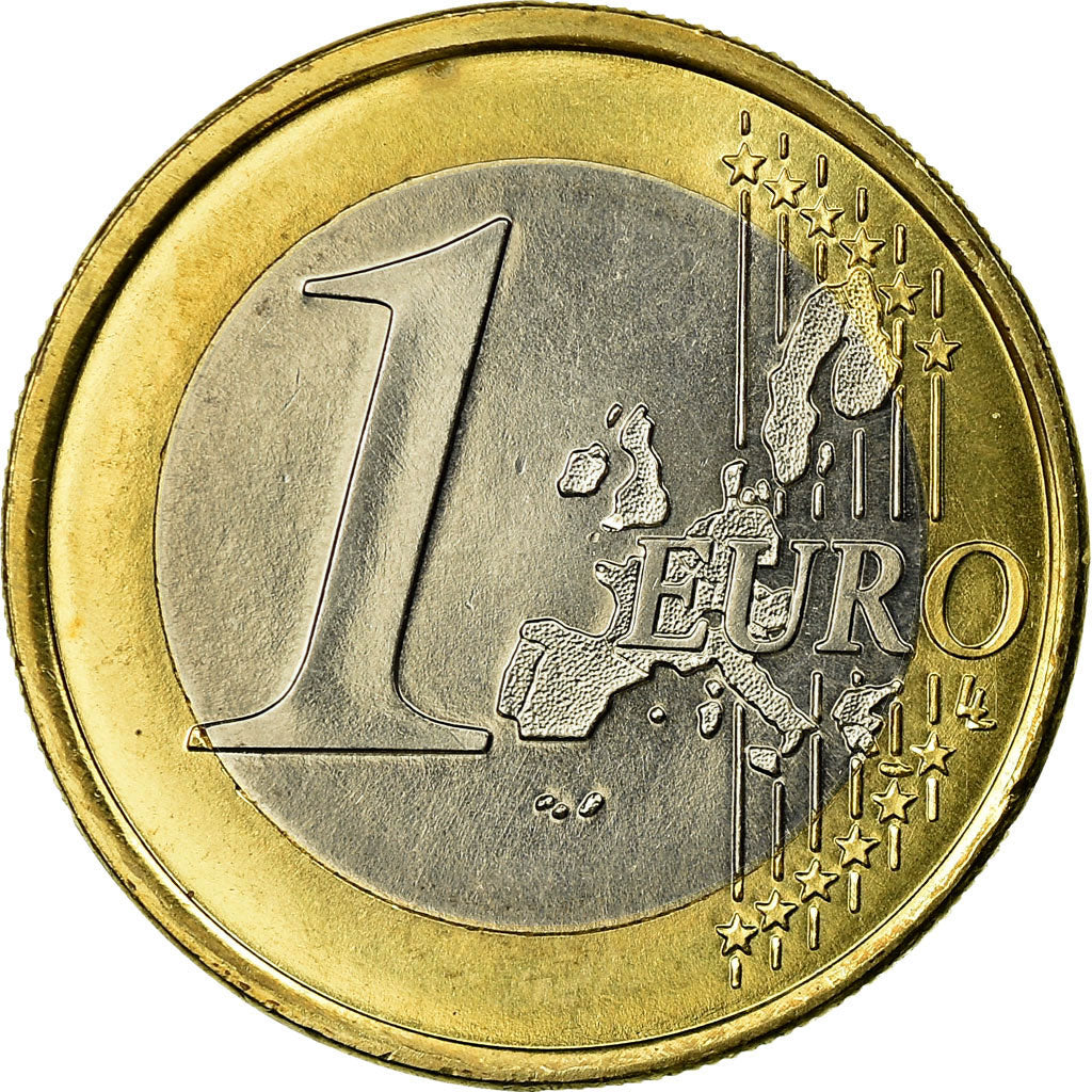 France, Euro, 2000, EF(40-45), Bi-Metallic, KM:1288