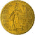 França, 10 Euro Cent, 2001, EF(40-45), Latão, KM:1285
