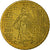 França, 50 Euro Cent, 2001, EF(40-45), Latão, KM:1287