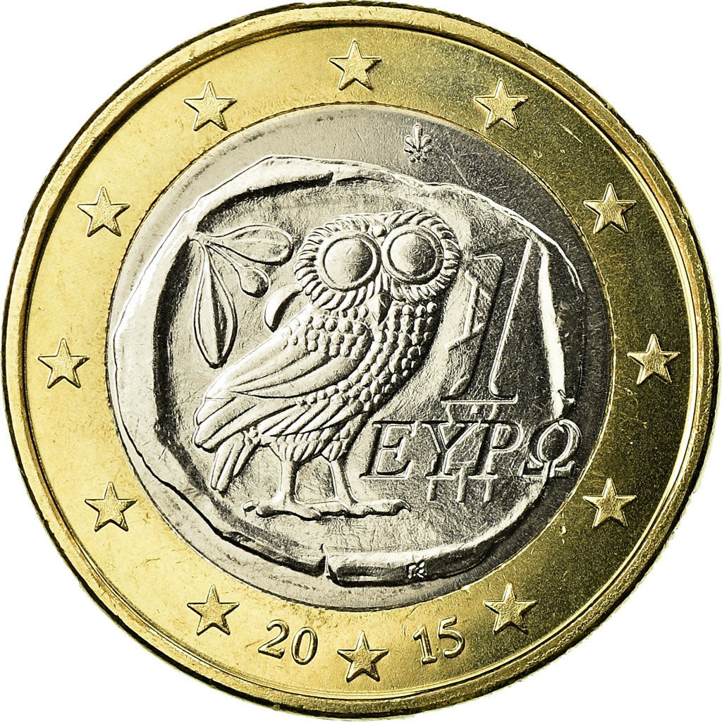 Grèce, Euro, 2015, FDC, Bi-Metallic