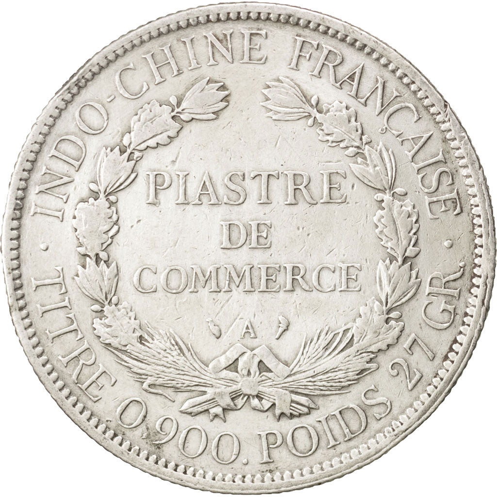 Monnaie, Indochine Française, Piastre, 1900, Paris, TTB, Argent, KM:5a.1