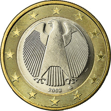 GERMANY - FEDERAL REPUBLIC, Euro, 2003, MS(63), Bi-Metallic, KM:213