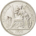 FRENCH INDO-CHINA, Piastre, 1900, Paris, KM #5a.1, AU(50-53), Silver, Lecompte..